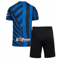 Maglia Calcio Inter Milan Prima Divisa Bambino 2024-25 Manica Corta (+ pantaloncini)